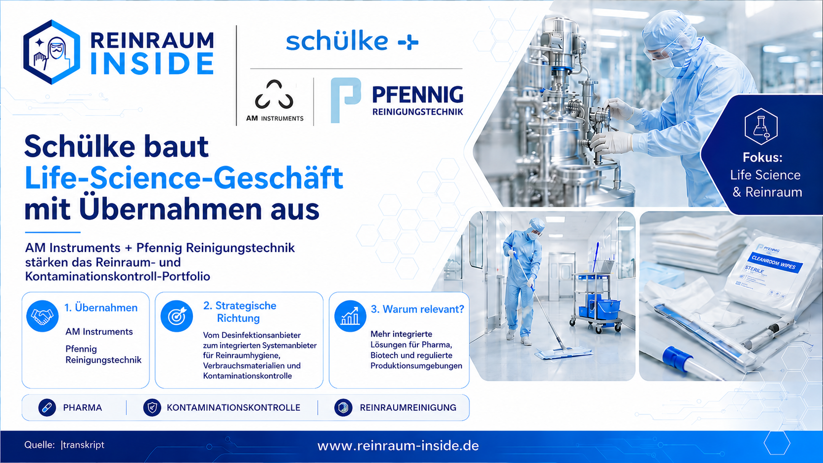 Schülke erweitert Life-Science-Portfolio